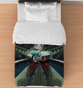 Retro Racer Duvet Cover
